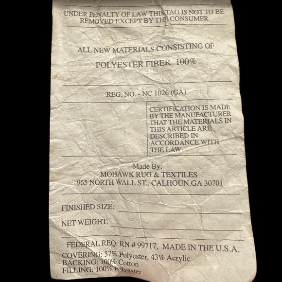 VTG 2000 Snowman Tapestry Pillow 17x17 Winter Landscape Holiday Christmas USA - Picture 5 of 5